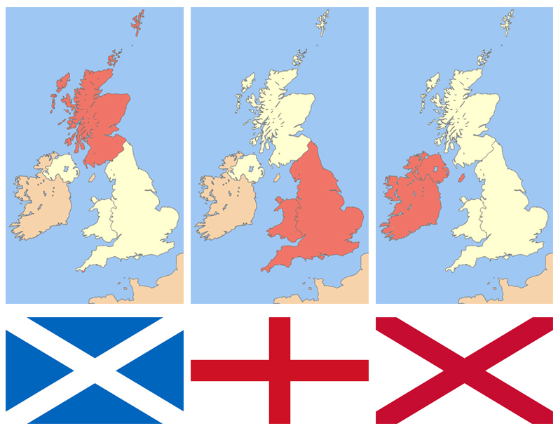 Карта великобритании и северной ирландии